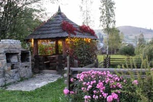 Коттедж Alfa Plus. Семейный трехместный коттедж около ручья 8