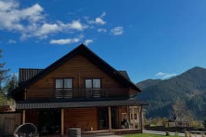 Коттедж Bryndushi Chalet. Коттедж 8-местный Двухэтажный 1