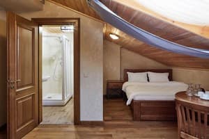 Спа-отель Ganz & SPA. Стандарт трехместный мансардный (2+1) 1