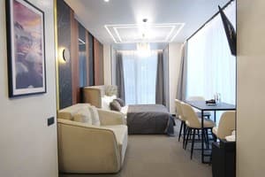 Отель Glacier Premium Apartments. Апартаменты двухместный Deluxe Lake view (2+1) 5