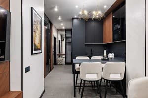 Отель Glacier Premium Apartments. Апартаменты двухместный Deluxe Lake view (2+1) 4