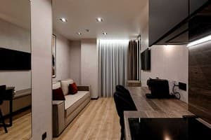 Отель Glacier Premium Apartments. Апартаменты двухместный Semi Suite (2+1) 13