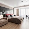 Отель Glacier Premium Apartments. Апартаменты двухместный Semi Suite Lake View  7