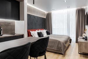 Отель Glacier Premium Apartments. Апартаменты двухместный Standard Lake View 1