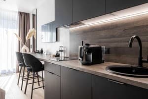 Отель Glacier Premium Apartments. Апартаменты двухместный Standard Lake View 6