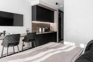 Отель Glacier Premium Apartments. Апартаменты двухместный Standard Lake View 7