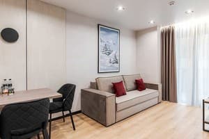 Отель Glacier Premium Apartments. Апартаменты двухместный Suite Lake View (2+2) 12