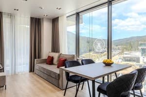 Отель Glacier Premium Apartments. Апартаменты двухместный Suite Lake View (2+2) 18