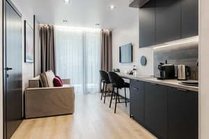 Отель Glacier Premium Apartments. Апартаменты двухместный Suite Lake View 4