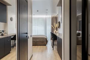 Отель Glacier Premium Apartments. Апартаменты двухместный Superior Lake View (2+1) 2