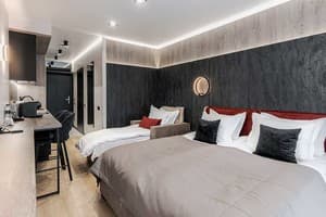 Отель Glacier Premium Apartments. Апартаменты двухместный Superior Lake View (2+1) 6