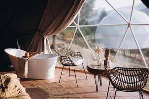 Отель Glamping Mandra Hills. Купол двухместный Kilimanjaro (2+2) 2