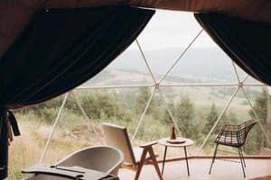 Отель Glamping Mandra Hills. Купол двухместный Kilimanjaro (2+2) 4
