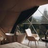Отель Glamping Mandra Hills. Купол двухместный Mont Blanc (2+2) 2