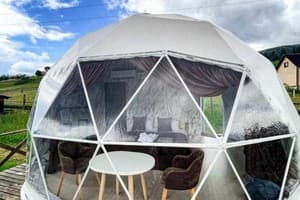 Частная усадьба Глемпінг Хатинка на полонині