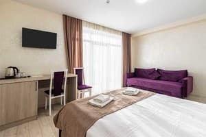 Отель Gold Palace Wellness & Spa. Семейный 4-местный с диваном 1