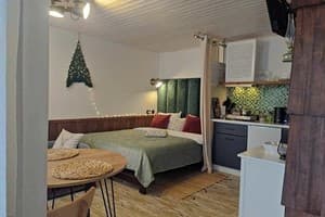 Коттедж Gonta. Апартаменты двухместный с террасой первый этаж 5