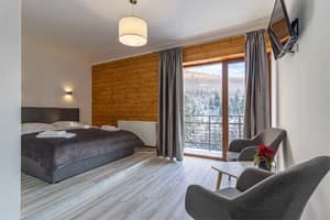 Отель Konopka Forest Home & SPA. Стандарт двухместный NEW-вид на горы 1