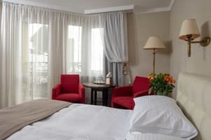 Санаторий Kyivska Russ Resort Medical&Spa. Стандарт двухместный Premium с видом на горы 7