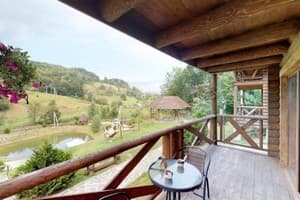Туристический комплекс Monastic SPA (Монастик СПА). Люкс двухместный Двухэтажное шале 8