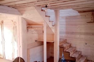 Коттедж Над ставом. Коттедж 6-местный (6+2) 8