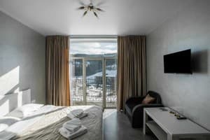 Отель Салют. Стандарт трехместный с видом на горы 3