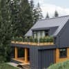 Гостинично-ресторанный комплекс Skogur Home & Resort. Коттедж 4-местный (4+2) № 122;127 две спальни 5