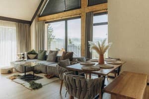 Гостинично-ресторанный комплекс Skogur Home & Resort. Коттедж 4-местный (4+2) две спальни № 111;114;120 4