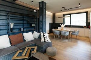 Гостинично-ресторанный комплекс Skogur Home & Resort. Коттедж 6-местный (6+2) три спальни № 107, 110, 112, 123 10