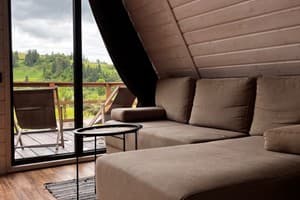 Коттедж Тихий уголок. Коттедж 4-местный A-frame light 4