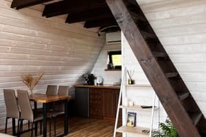Коттедж Тихий уголок. Коттедж 4-местный A-frame light 7