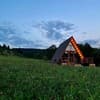Коттедж Тихий уголок. Коттедж 4-местный A-frame light 9