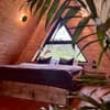 Коттедж Тихий уголок. Коттедж 6-местный A-frame dark 3