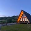 Коттедж Тихий уголок. Коттедж 6-местный A-frame dark 4