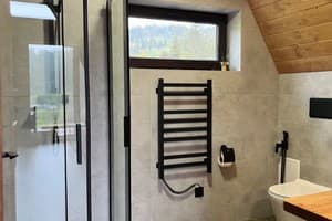 Коттедж Тихий уголок. Коттедж 6-местный A-frame dark 6