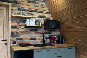 Коттедж Тихий уголок. Коттедж 6-местный A-frame dark 7
