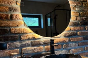 Коттедж Тихий уголок. Коттедж 6-местный A-frame dark 12