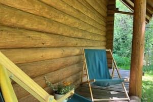 Коттедж Тихий уголок. Коттедж 6-местный Деревянный коттедж с камином 10
