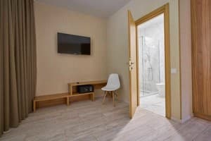 Отель У Борисовича. Стандарт трехместный с раздельными кроватями 4
