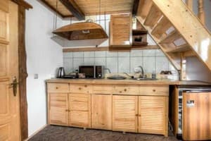 Частная усадьба Ватра. Апартаменты 4-местный с видом на горы 1