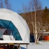 Апарт-отель White Spot. Купол двухместный с ванной у панорамного окна 12