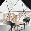 Апарт-отель White Spot. Купол двухместный с ванной у панорамного окна 8
