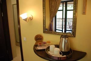 Шале Золотая Подкова. Люкс двухместный 22 с террасой вид на реку и лес 12